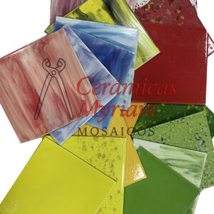 Kit 50 azulejos al azar colores surtidos
