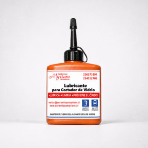 Aceite Lubricante cortador de vidrio fco 30 ml.