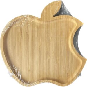 Base mediana manzana borde con relieve