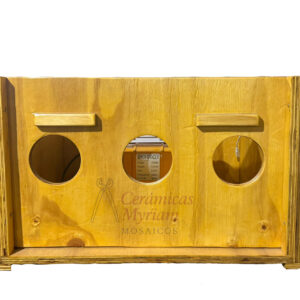 Caja para esmeril de banco