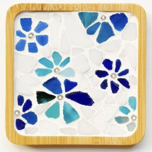 Kit Posavaso Flores azules