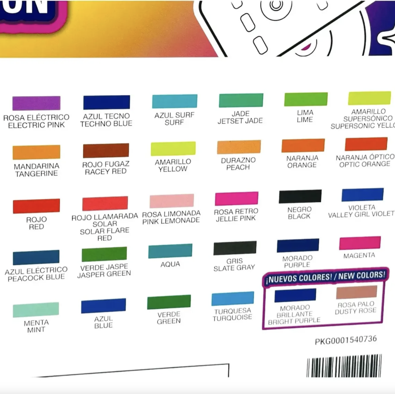 Glam Pop Sharpie Alta Calidad Set 30 Lápices De Colores - Imagen 2