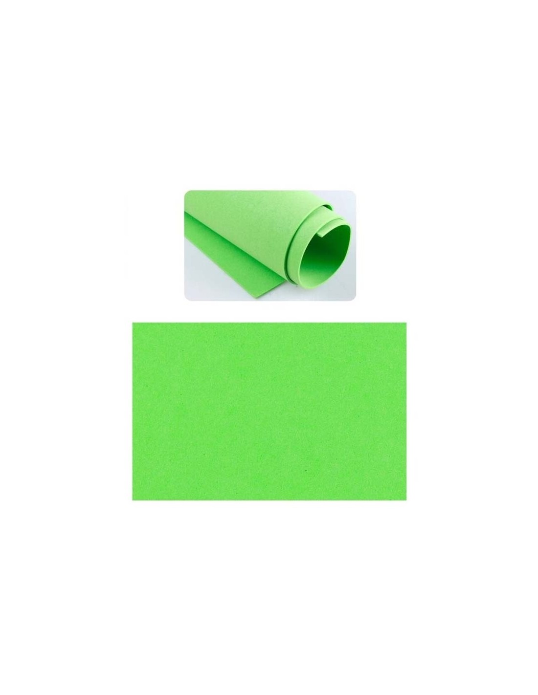 Goma Eva Pliego 40x60cm Verde Pistacho