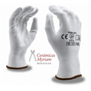 Guantes blancos